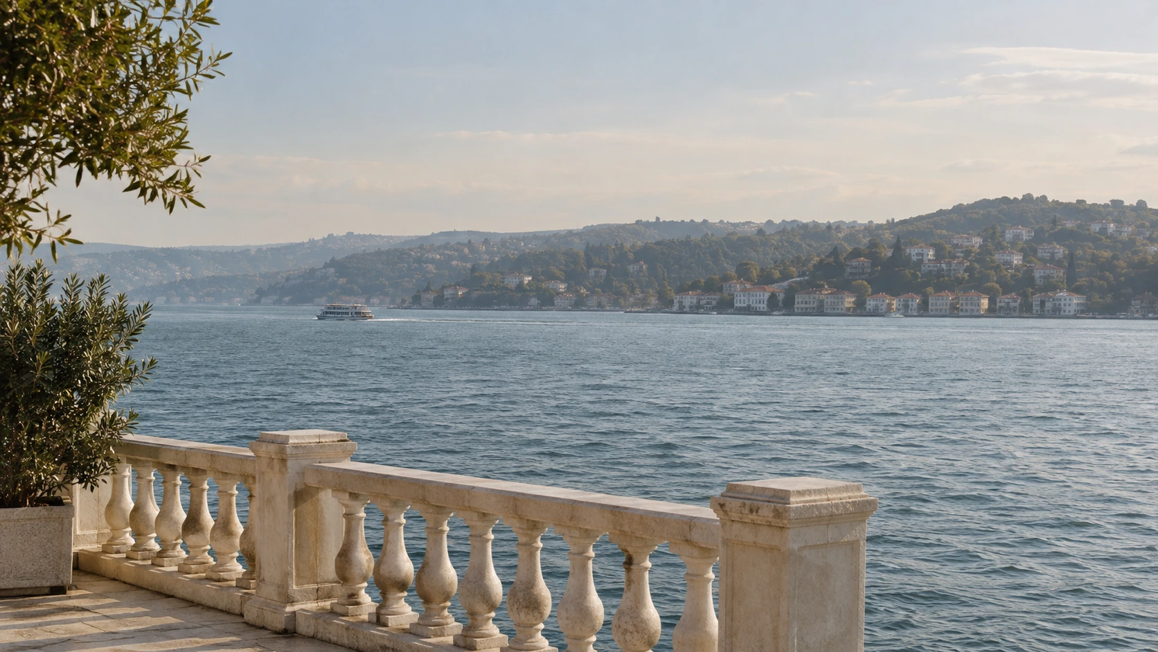 İstanbul yolculuk atmosferini anlatan temsili görsel